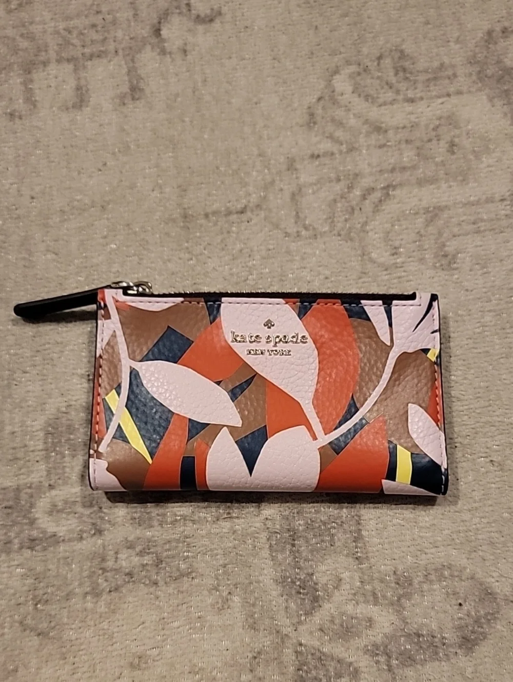 kate spade New York Floral Print Wallet